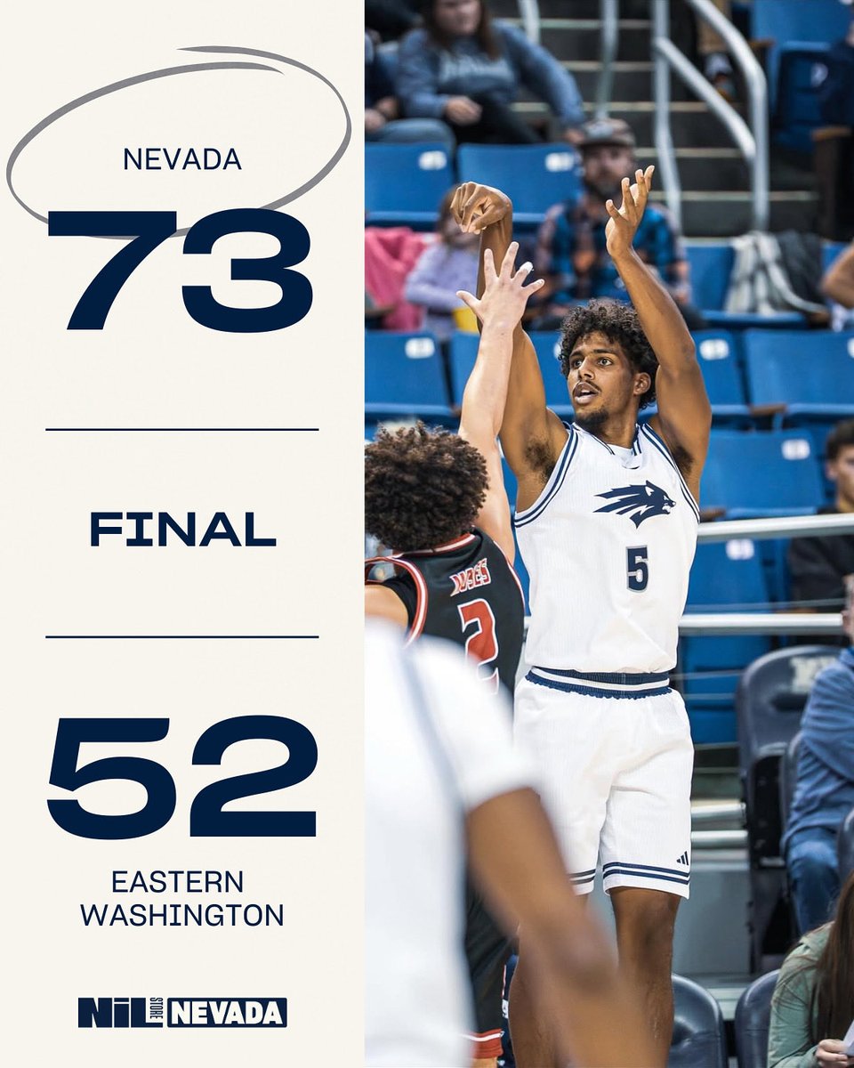 Nevada basketball getting it done✔️