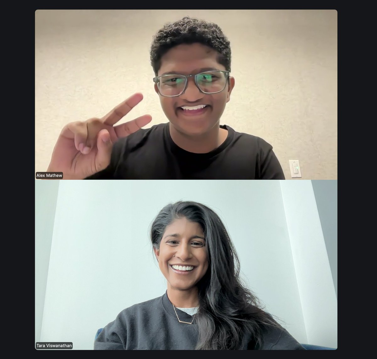 Tara Viswanathan tweet media