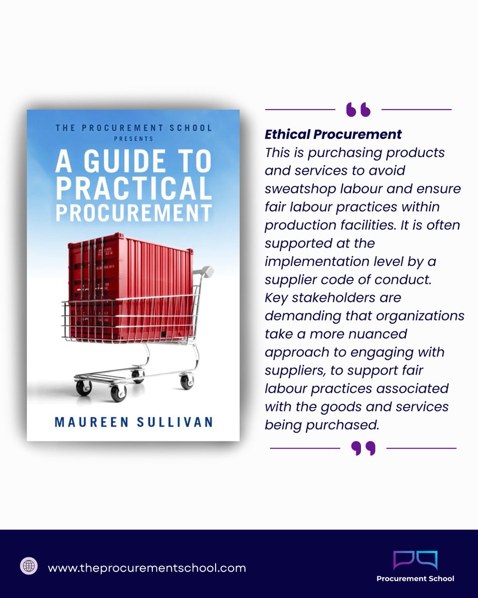 the procurement school tweet media