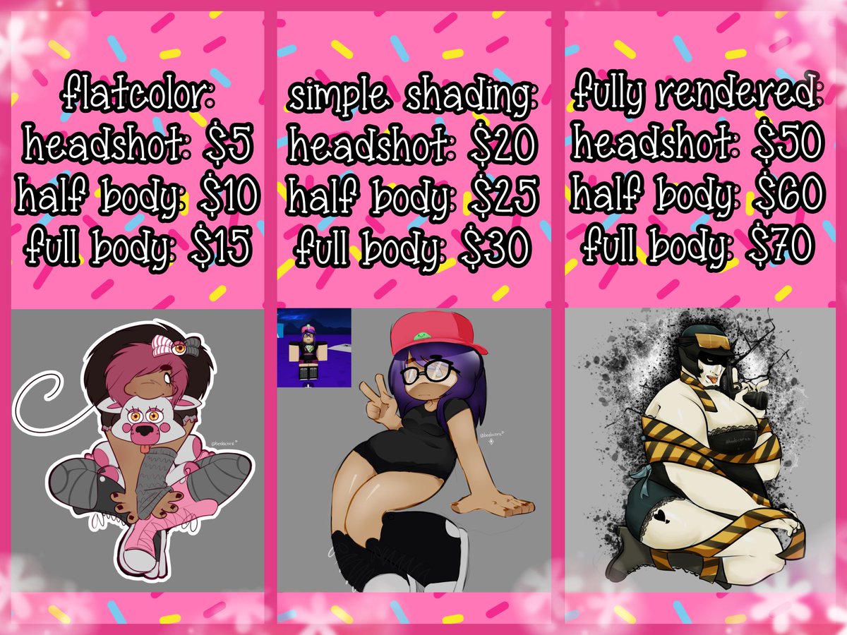 beebcore's tweet image. finally locked in and made my c0mm1$10n sheet. i need moneh. :9