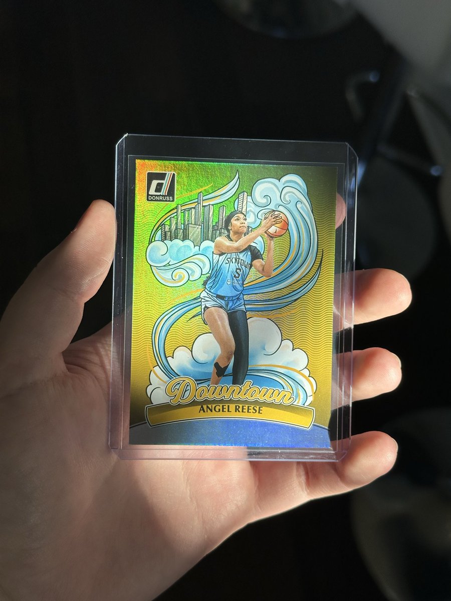 devin_hirsch's tweet photo. Pulled an absolute BANGER from @PaniniAmerica Donruss WNBA🔥 Angel Reese Downtown Insert ‼️ https://t.co/faktuOw0Pe