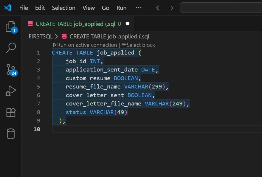Joystickduke's tweet image. Day 3 ๐: Explored tables today. Created my first one with CREATE TABLE users (id INT, name VARCHAR(50));. Tables are like spreadsheets but fancier.  #LearnSQL #Data