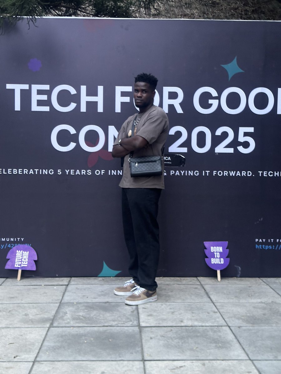 wisdom_ikoi's tweet image. Stand firm, You’ll Win 🏅.
I was at @techrityorg tech for Good today #t4g #techforgood 
An event that supports young talents and empower them with laptops, data support and mentorship as they need to build a career in tech.
It was a good to be here. Techrity = techcharity