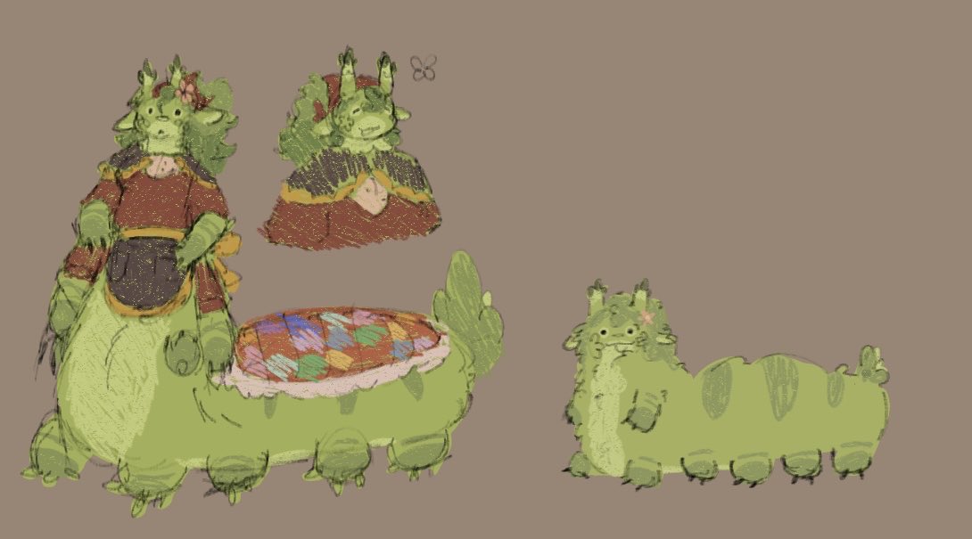 MYMY50093's tweet photo. doodle pluss its baby version #FlipsideSMP https://t.co/rZKc3nodSa