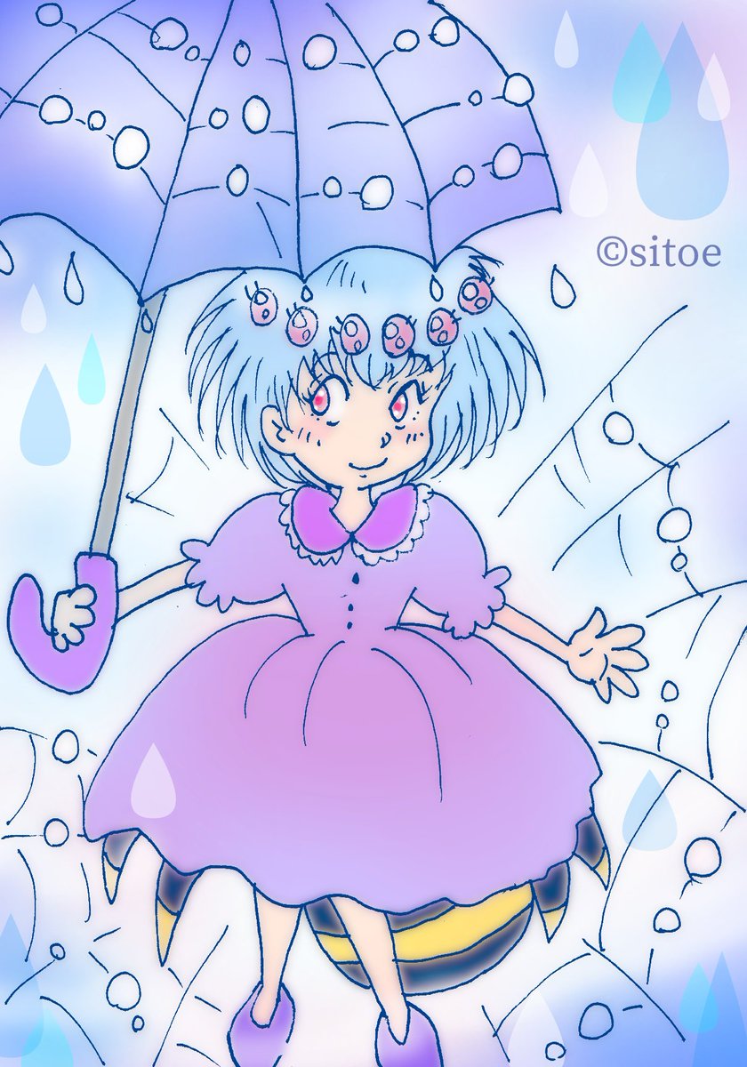 蜘蛛のお嬢さん
#オリジナルイラスト