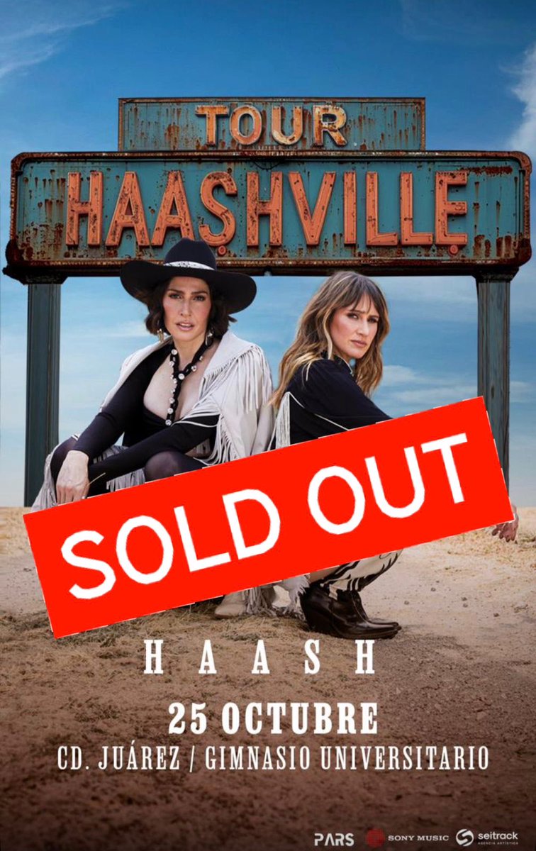 haashoficial's tweet image. Ciudad Juárez!! Nos vemos en un ratito!! 😍 #Soldout 🙌🏻💕🙏🏻