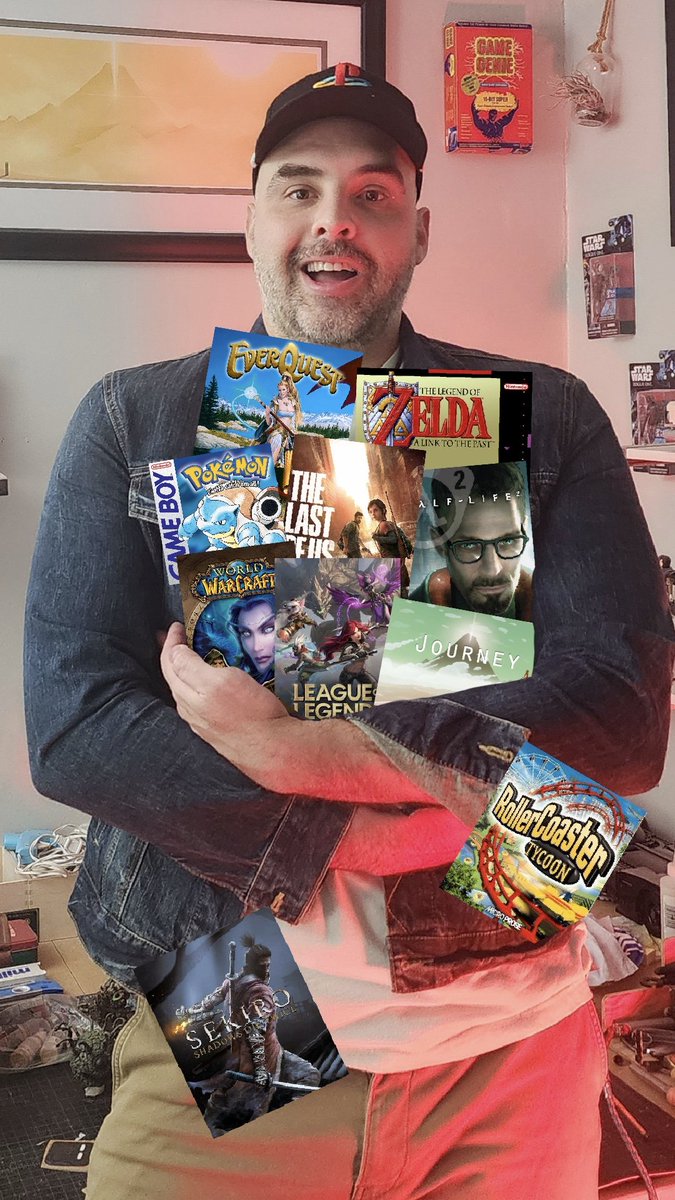 whatkilledJeff's tweet photo. Can I get in on this?!

These games have shaped me and given me a group of lifelong friends =) https://t.co/WdQ6ogX4em