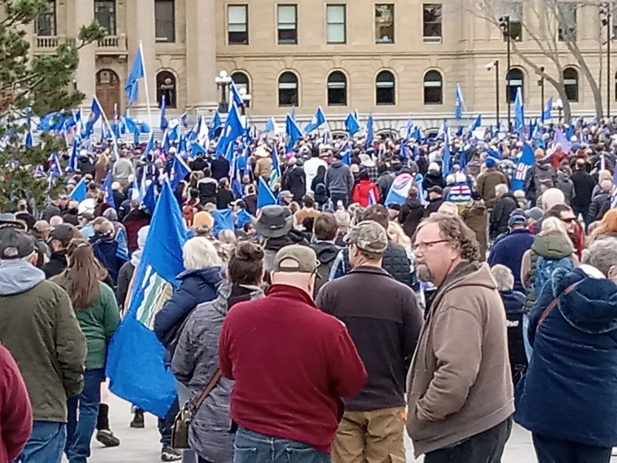 Awesome turnout 
#IamAlberta