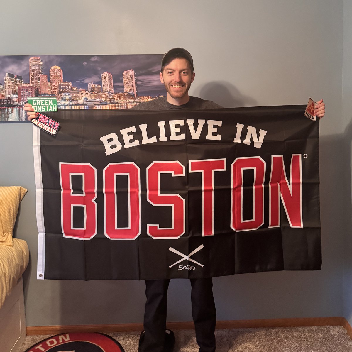 OK BOOM <a href="/Section10Pod/">Section 10 Podcast</a> hats are officially in the building!! 🔥Also shoutout Sully’s for the extra flag and stickers 🍾