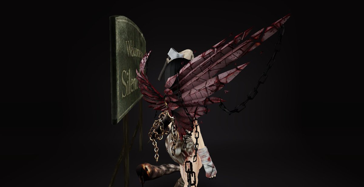 shyxdevy's tweet image. Return to Silent Hill by our beloved Kit Kat model, stunningly scary!🖤
Find the items here: roblox.com/catalog?Catego…
(discord server in bio)
#ROBLOX Avatar: @XoEnchantedX
___
#robloxavatar #robloxoutfit #RobloxUGCLimited #robloxugc #HeadlessHorseman #SxD
