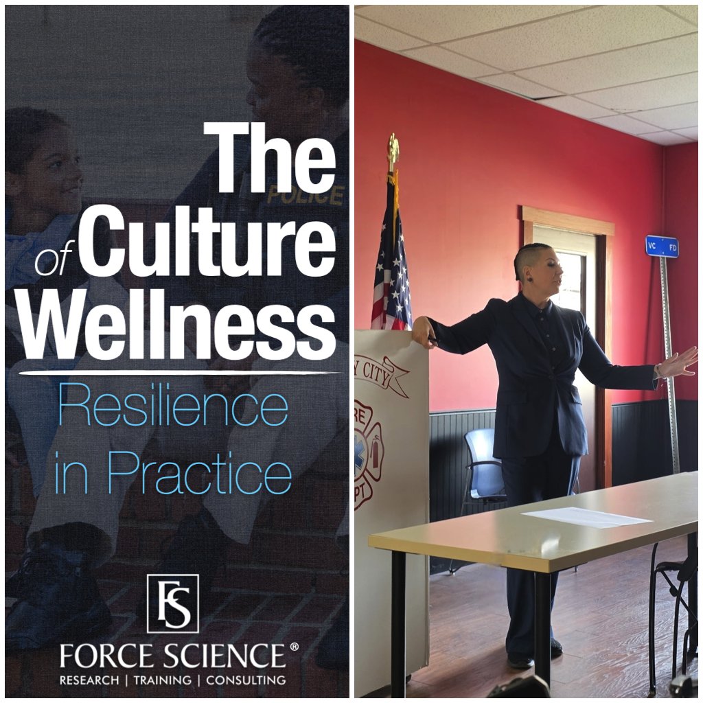 It might be Saturday, but the work doesn’t stop! Today, Nicole Florisi was in northern Ohio—stepping outside our usual law enforcement audience to work directly with firefighters and emergency management professionals on the topic of wellness.

Her timely seminar, The Culture of