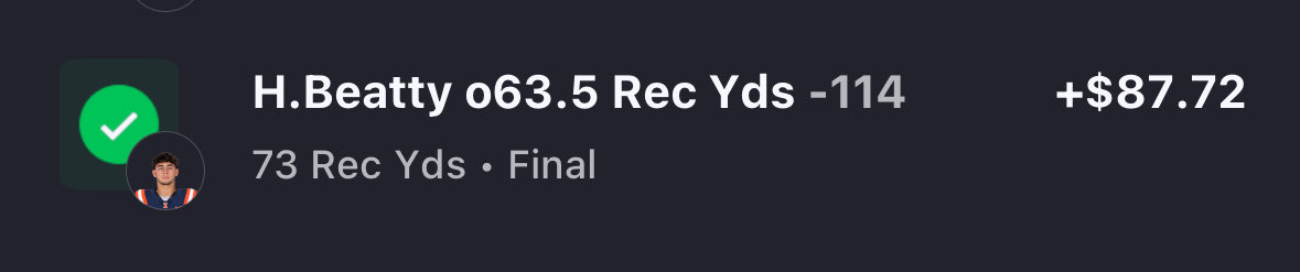 monsterdotbet's tweet image. ANOTHER SWEAT FREE CASH ✅
Top AI rated play this morning 🤖
7-3 (70%) accuracy over our last 10 🤑
Giving away $50 to someone who ❤️ this post 
Use code “NFL” for 50% off of our AI monster.bet
