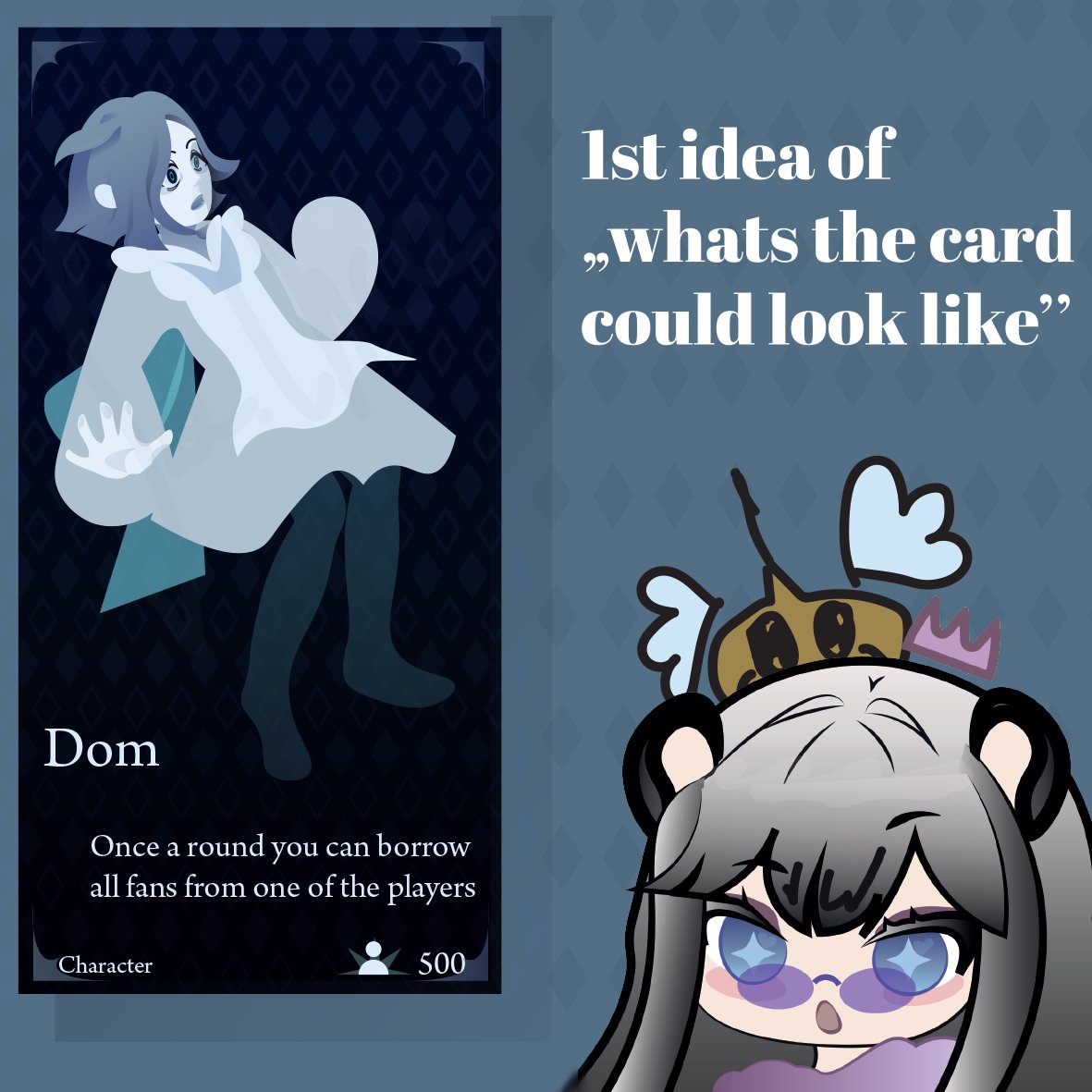 Ja_Chce_Chava's tweet image. Finally got the game rules done... after 16 hours (of Foodguesser). It’s time to think about how the cards should look. We came up with something on stream, but we’ll make the design for the next two weeks.
If my PC doesn’t die every stream like today, we’ll make it in 60 days