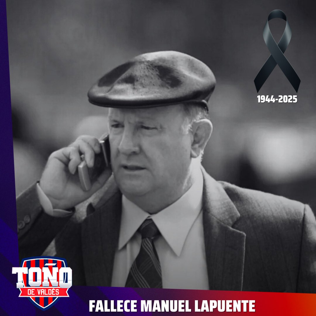 🕊️ Hasta siempre, Manuel Lapuente.

El fútbol mexicano se despide de una de sus leyendas en los banquillos, campeón en múltiples etapas y estratega del Tricolor en el Mundial de Francia 1998.

Mi más sincero pésame para sus seres queridos y quienes compartieron su camino dentro y