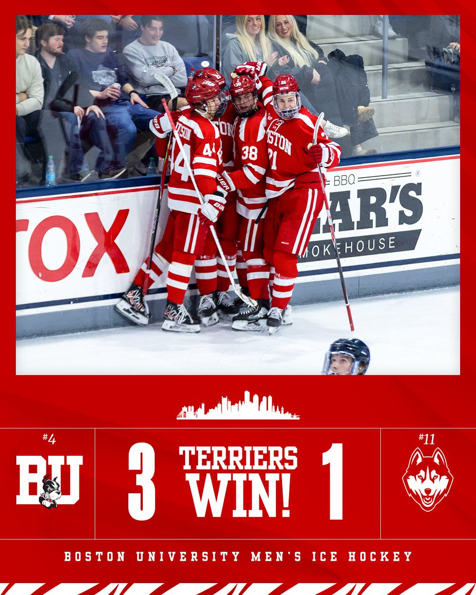 TerrierHockey's tweet image. Went to the Storrs and all we found was a W.