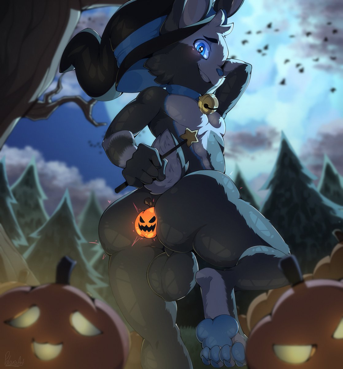 I want to thank everyone who accepted my Halloween YCH 🧡

Here's the result, and I hope you all have a happy Halloween ^^

#gay #nsfw #nsfwart #sex #rule34 #nsfwcontent #Commission #Halloween