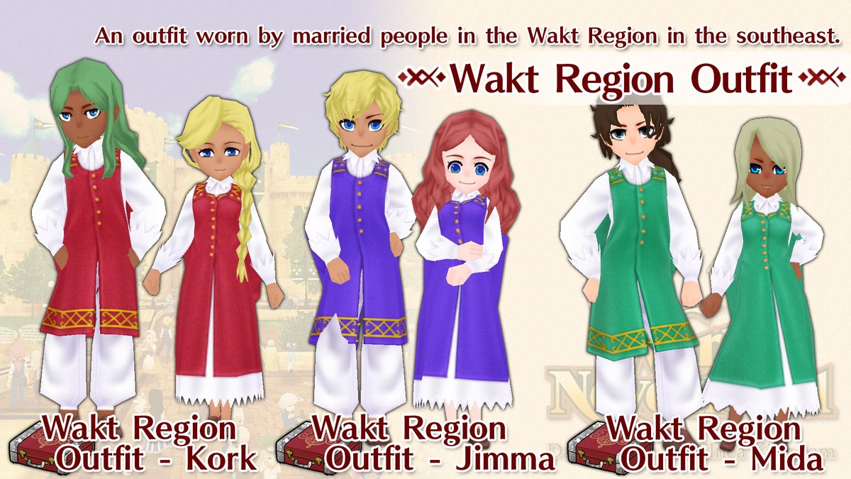 WN_ElneaKingdom's tweet image. &quot;World Neverland-Elnea Kingdom&quot; Nintendo Switch ™ Edition. We have released a new DLC &quot;Wakt Region Outfit&quot;

  &amp;gt;&amp;gt; althi.co.jp/worldneverland…
 
 #WorldNeverland #Elnea #LifeSimulation #NintendoSwitch #Switch