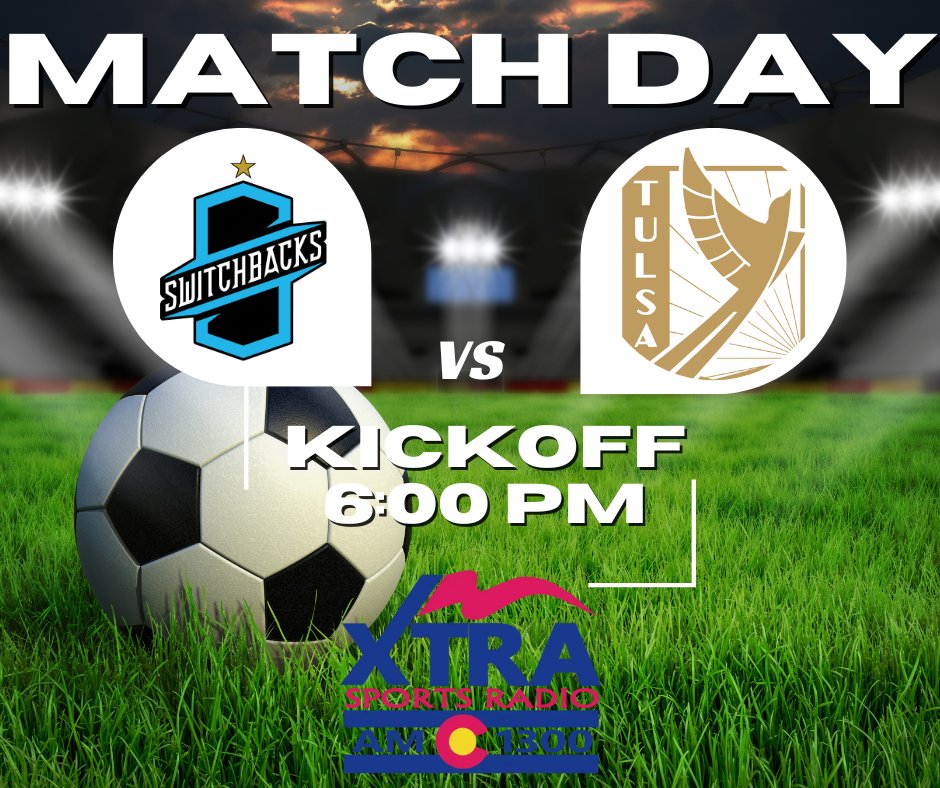 ⚽ Win and You're In... ⚽

<a href="/SwitchbacksFC/">Switchbacks FC</a> is looking to clinch a playoff spot on the last day of the season against Western Conference leading FC Tulsa

🎙️Join <a href="/GingerlyTweets/">Ryan Kaufman</a> and <a href="/RolandVargish/">Roland Vargish</a> for the (regular) season finale at 6p!

Listen for FREE:
📻 1300 AM
💻