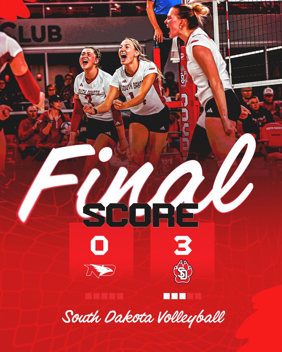 South Dakota Volleyball tweet media