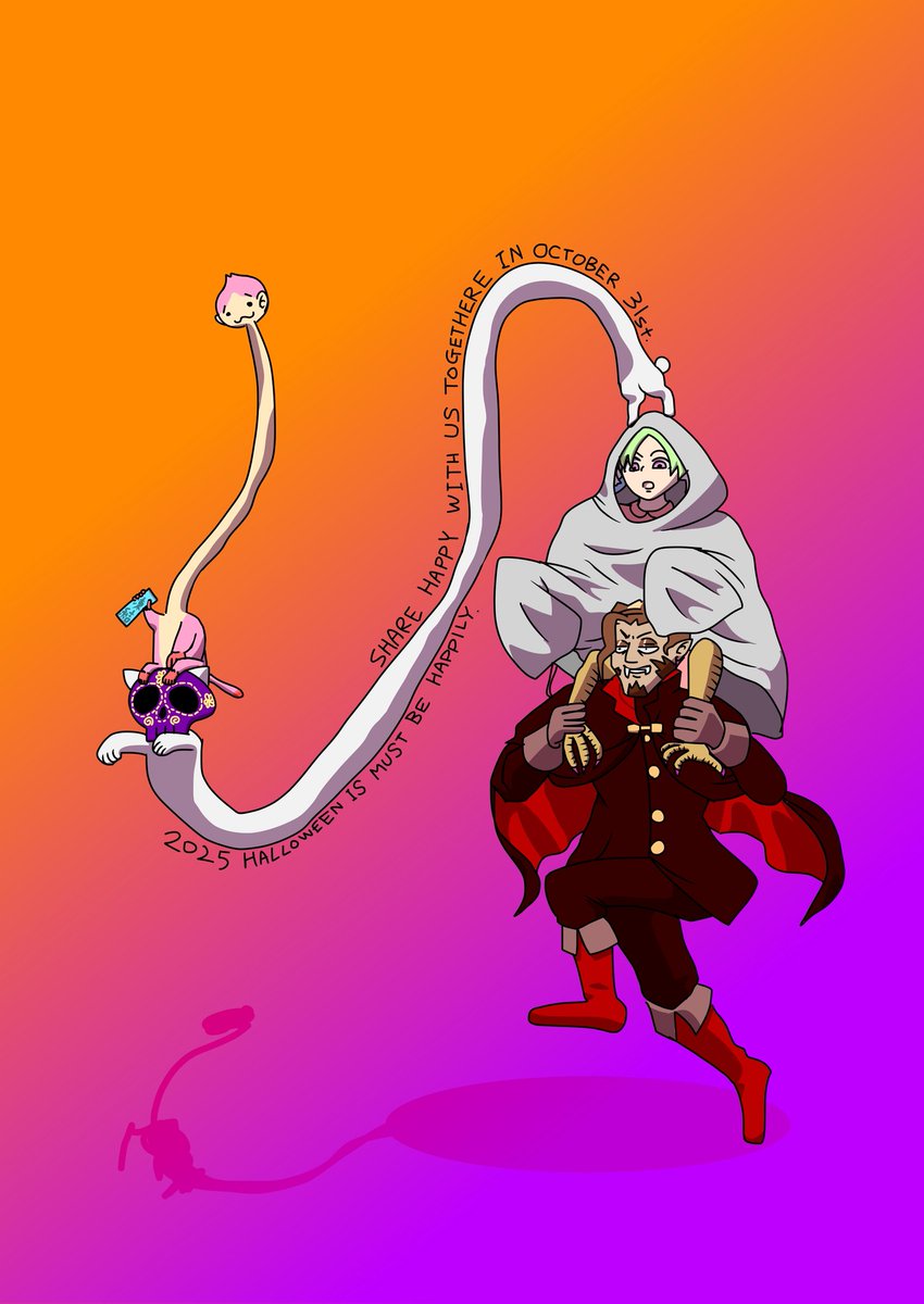 #Halloween2025 #何でも屋ネコイム のメンバーによる　表ハロウィン