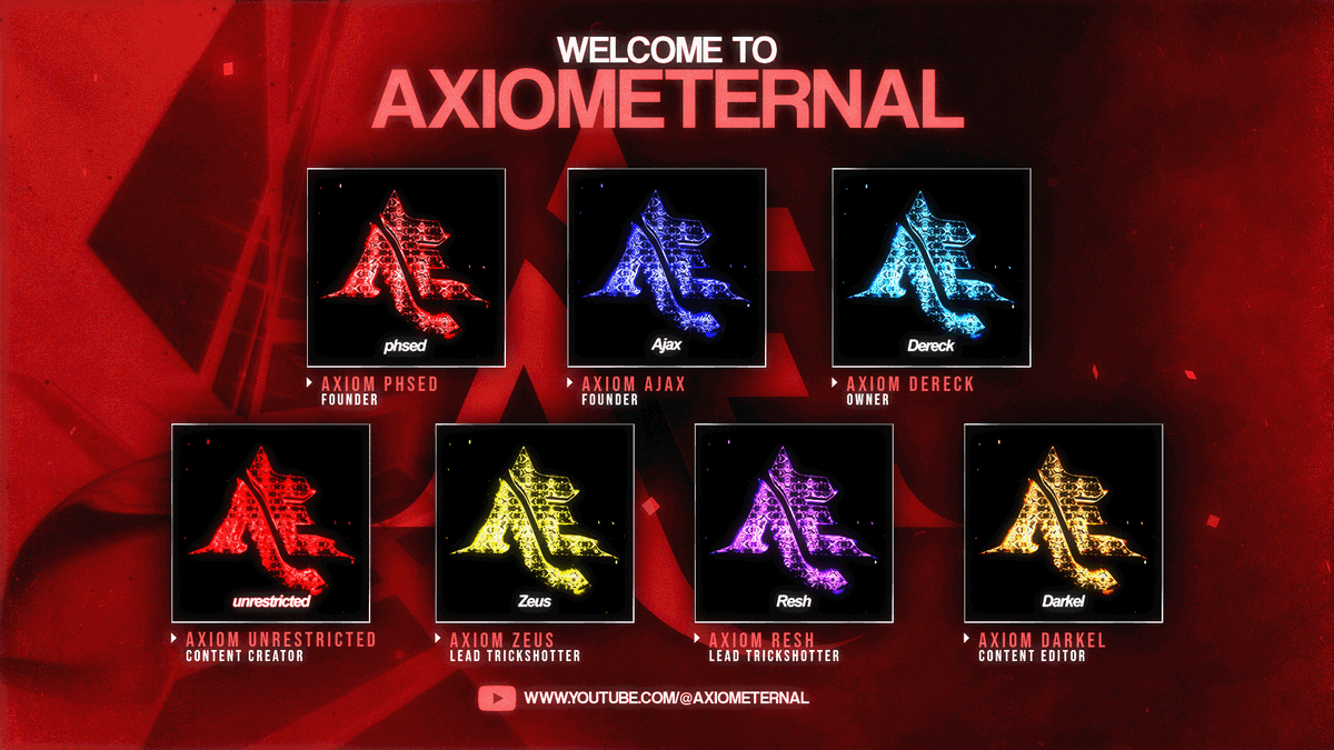 AxiomEternal's tweet photo. π₯ INTRODUCING AXIOMETERNALβS ROSTER π₯
WELCOME TO THE FAMILY BOYS π₯
#AxiomEternal #AEonTop https://t.co/IhRwfnXbCA
