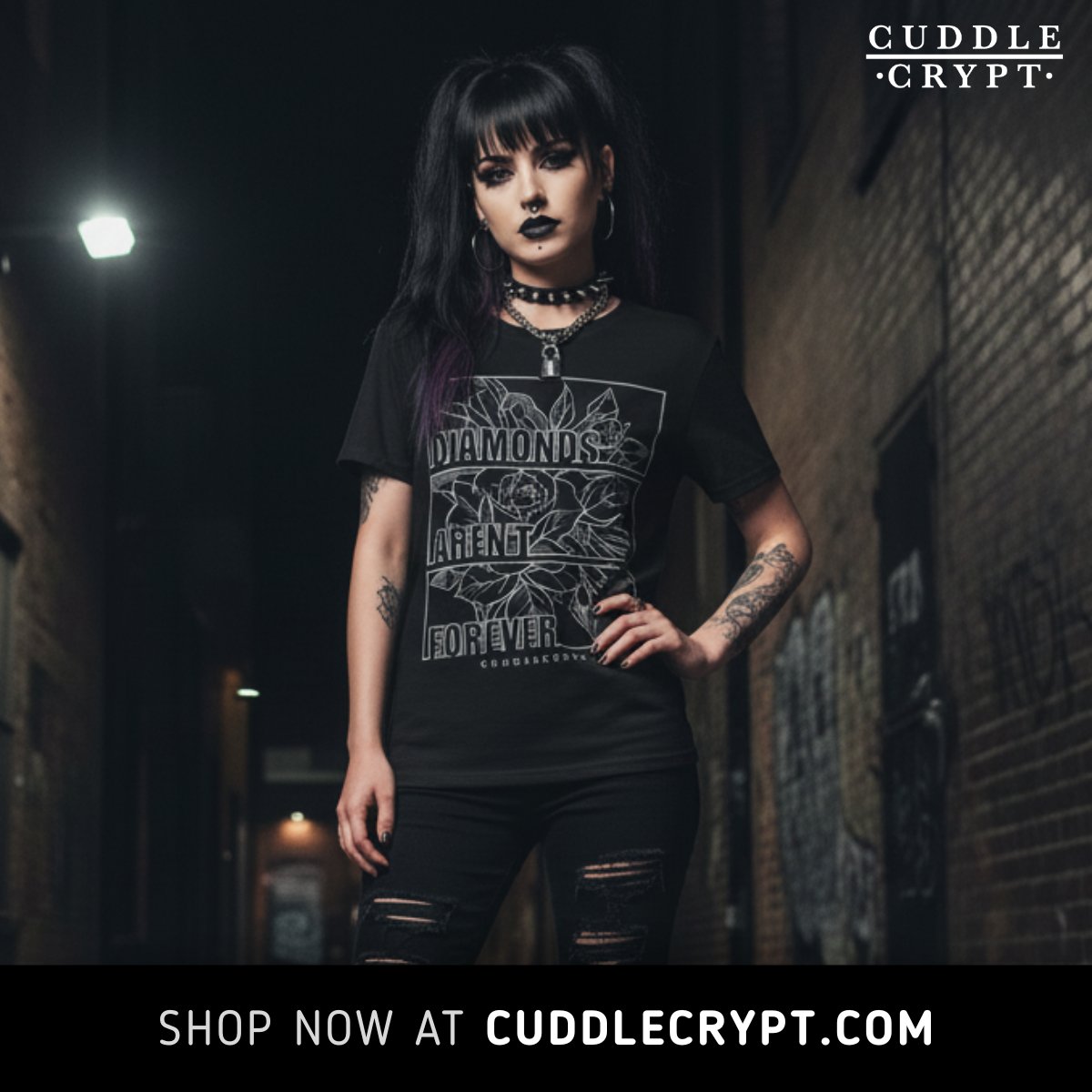 CuddleCrypt's tweet image. Some things aren’t meant to last. 💎

Shop here → cuddlecrypt.com/products/diamo…

#CuddleCrypt — artwear for the ones who shine while breaking.

Find your piece at CuddleCrypt.com 🩸