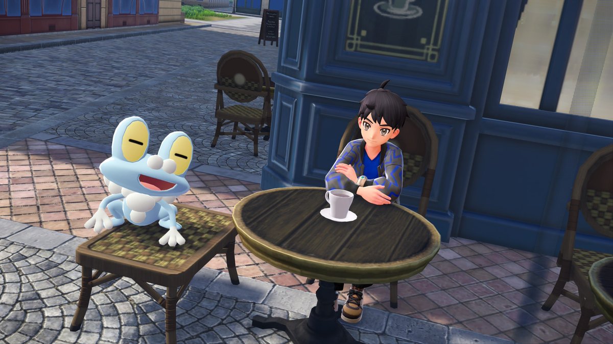 JesusT016's tweet photo. 🐸✨️
#Greninja #NintendoSwitch2 
#LeyendasPokemonZA https://t.co/y8DcQffHvF