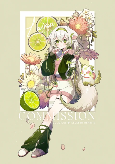 [CM] Floral frame for