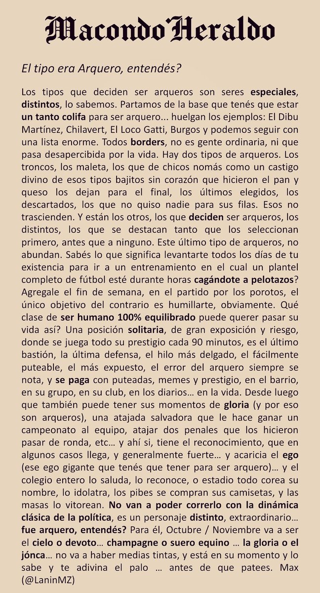 Octubre 2023 
<a href="/JMilei/">Javier Milei</a>