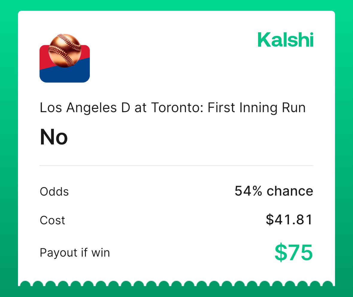 Looking to go 3-0 on the day 

If we get past Mookie in the first this should be pretty easy. 

Toronto as a whole hasn’t seen Yoshi before. Taking my chances