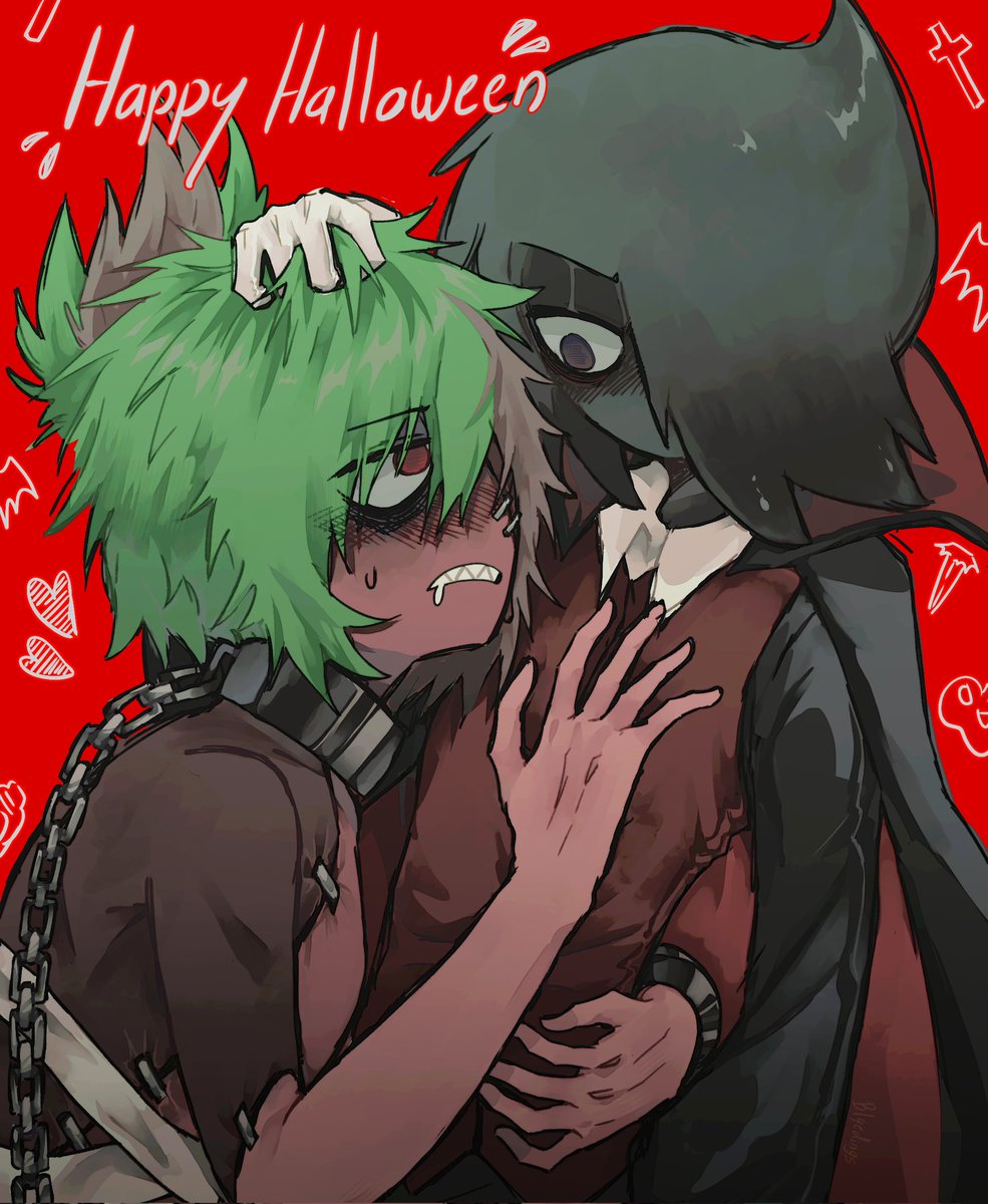 Hii thank you for 4k! Here's Halloween inkberry :b