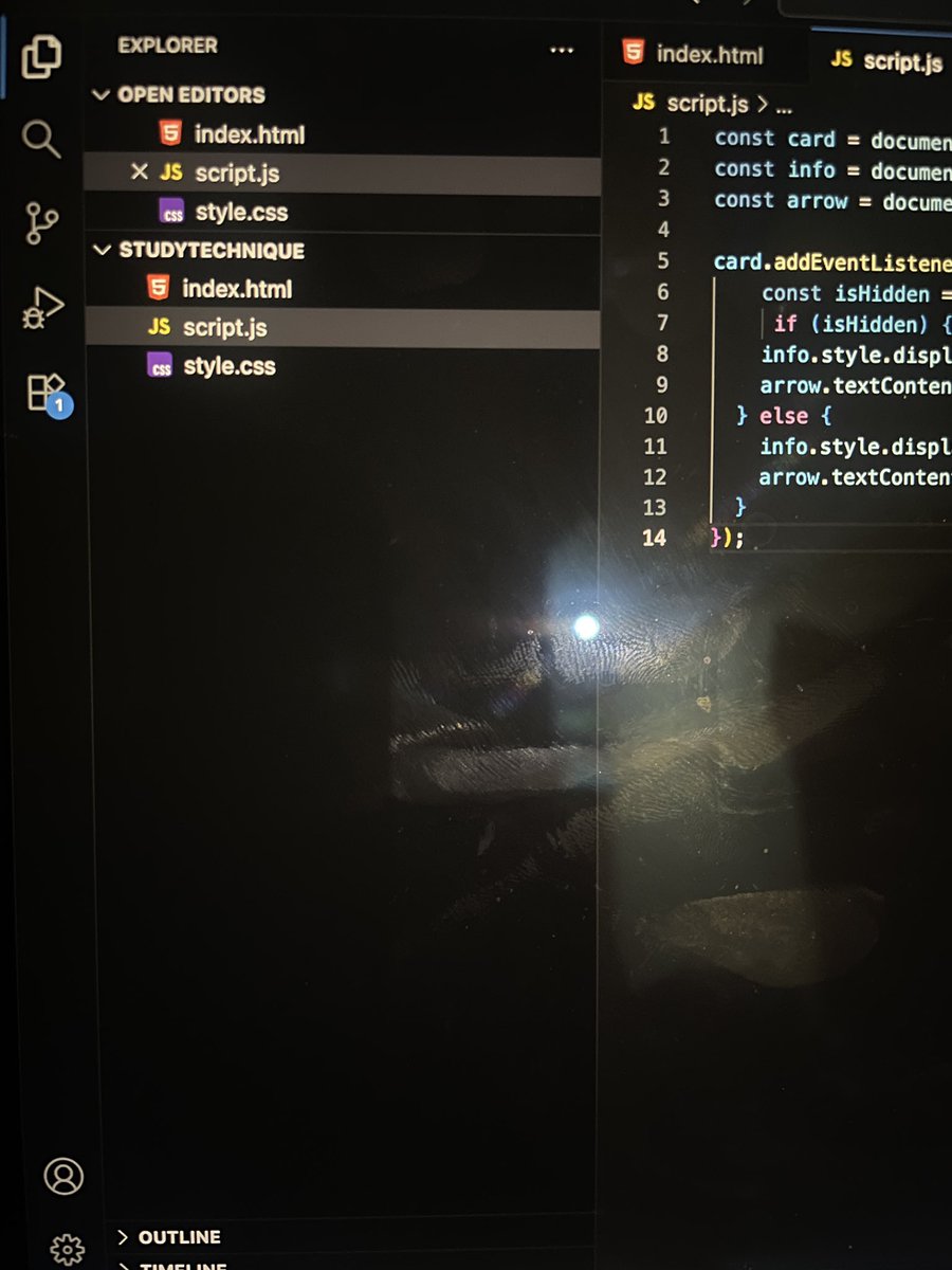 hajocodes's tweet image. Day 23 of #100DaysOfCode 
Today I worked on the new project I started 
An info page for different study techniques 
And I did some DOM manipulation for the display.