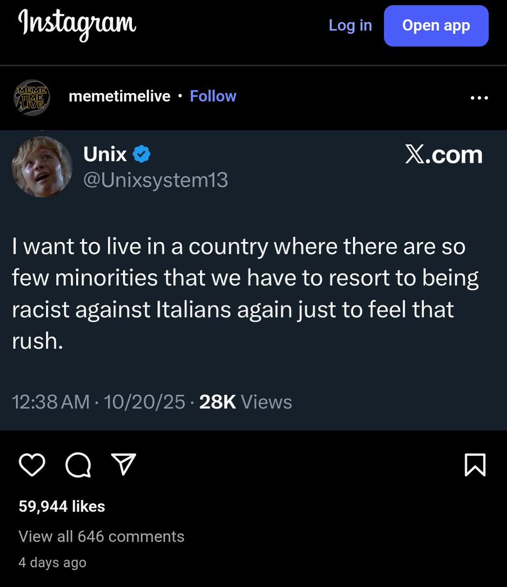 Unixsystem13's tweet image. If Elon doesn't fix this algorithm I may be forced to make an Instagram account where my genius can be truly appreciated.