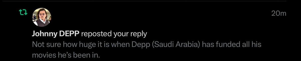 veracity 😳🇨🇦 (@wls_almostthere) on Twitter photo If Johnny Depp agrees then it must be true 🙄 If Johnny Depp agrees then it must be true 🙄
