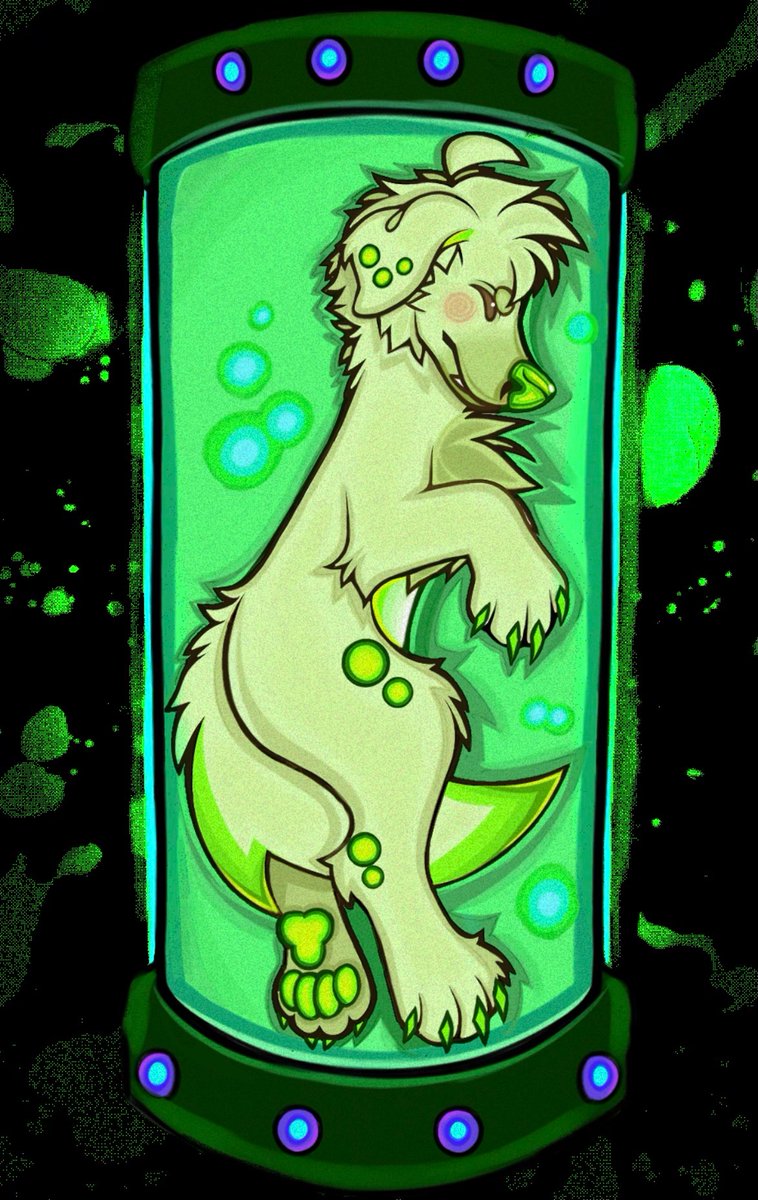 Koganefuwapup's tweet photo. They done stole my boy for testing 😔 #freelou #fursona #art https://t.co/a4v42Z8Cl4