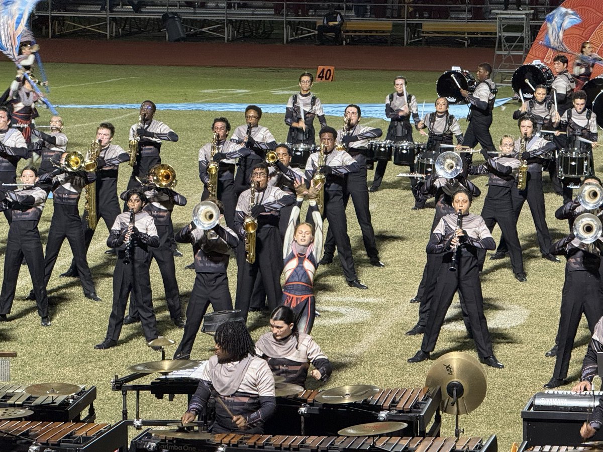 Another wonderful performance tonight..this time from MSD marching band. <a href="/msdptso/">Stoneman Douglas PTSO</a> <a href="/browardschools/">Broward County Public Schools</a> <a href="/BCPSAppLearn/">BCPSAppliedLearning</a>  <a href="/HowardHepburn/">Howard Hepburn</a>
