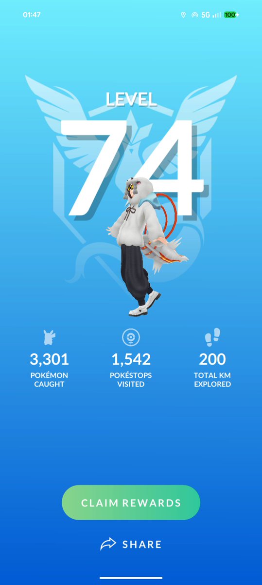 LEVEL 74! #PokemonGO