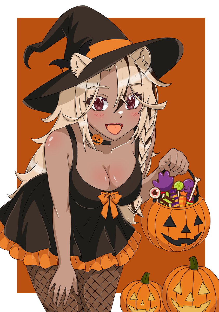 LeahPanthera's tweet image. ┏━━••°•🎃•°••━━┓

         ᴛʀɪᴄᴋ ᴏʀ ᴛʀᴇᴀᴛ!

┗━━••°•🎃•°••━━┛

🎨: @FeyreMiari 
 💛: #Leahtelier