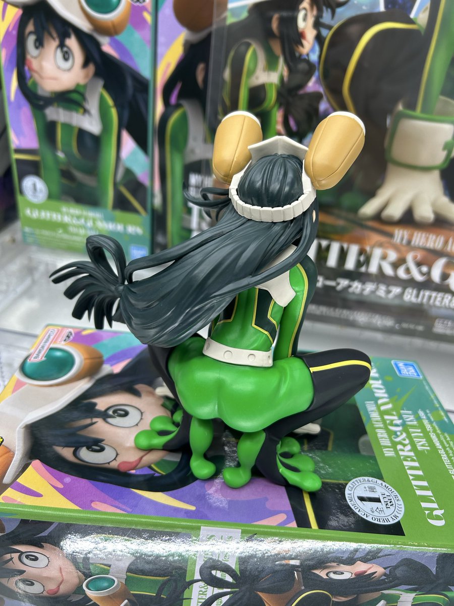 プライズ】 お待たせしました🐸 『GLITTER&GLAMOURS』シリーズに #蛙吹