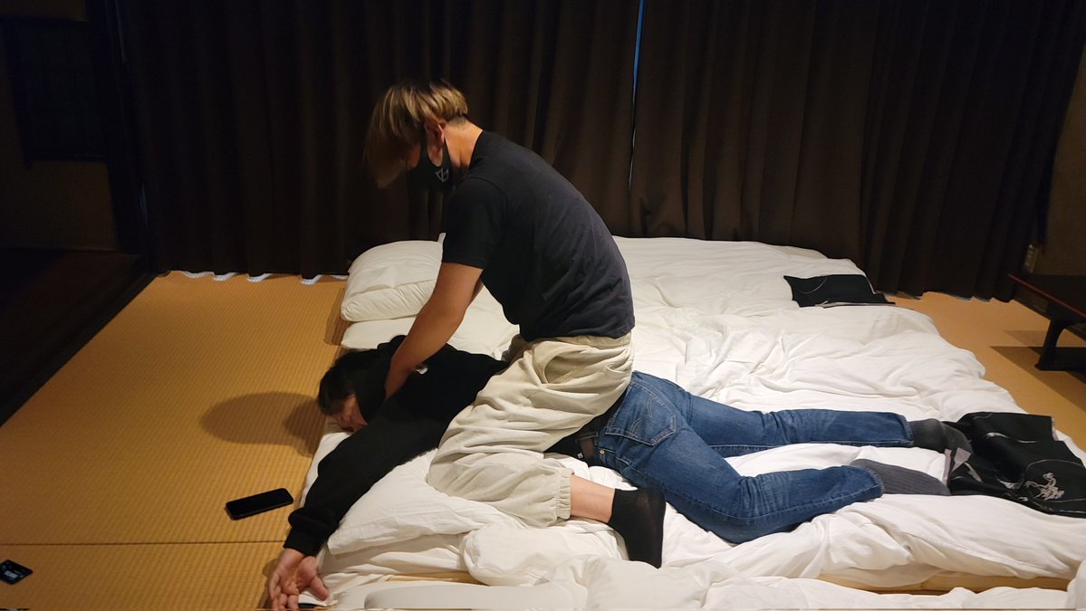 chap_dn's tweet image. ほんとに綺麗な町屋だった🥹✨
げんちゃんありがとう🥹
みんな朝から元気やw
