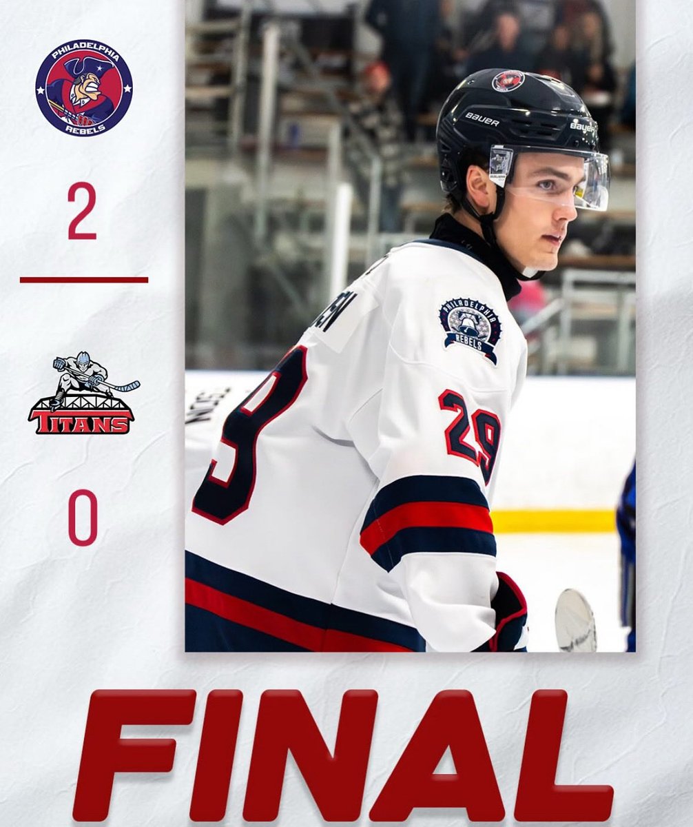 Back in the win column!

Cam Wilson scores twice in the third to lift the Rebels to a 2–0 victory over the Titans!