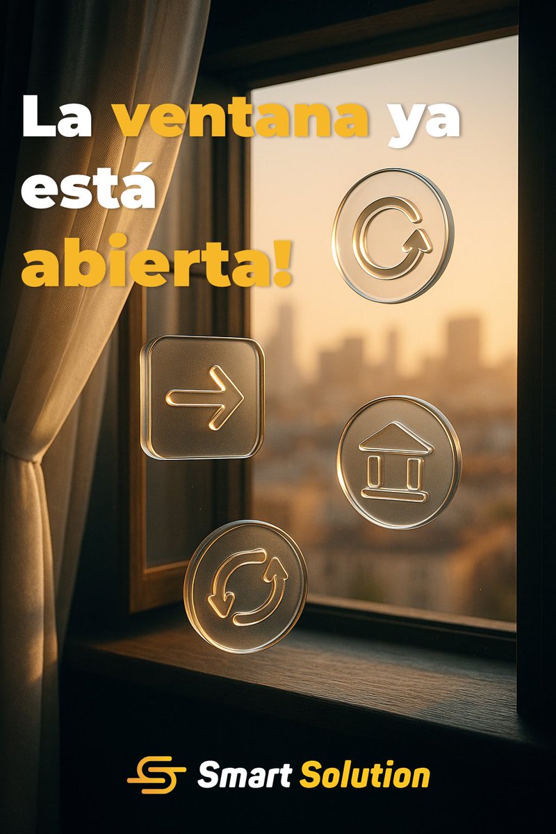 SmartSolutionF's tweet photo. ¡La Ventana está abierta hoy!
Elige entre: reinvertir, retirar en USDT, retirar en FIAT a tu banco, o usar P2P para transferir entre usuarios de Smart Solutions.
#SmartSolution #SábadoDeLiquidez #USDT #FIAT #P2P #Retiros #Reinversión #FintechLatam https://t.co/B8ckwjMVLQ