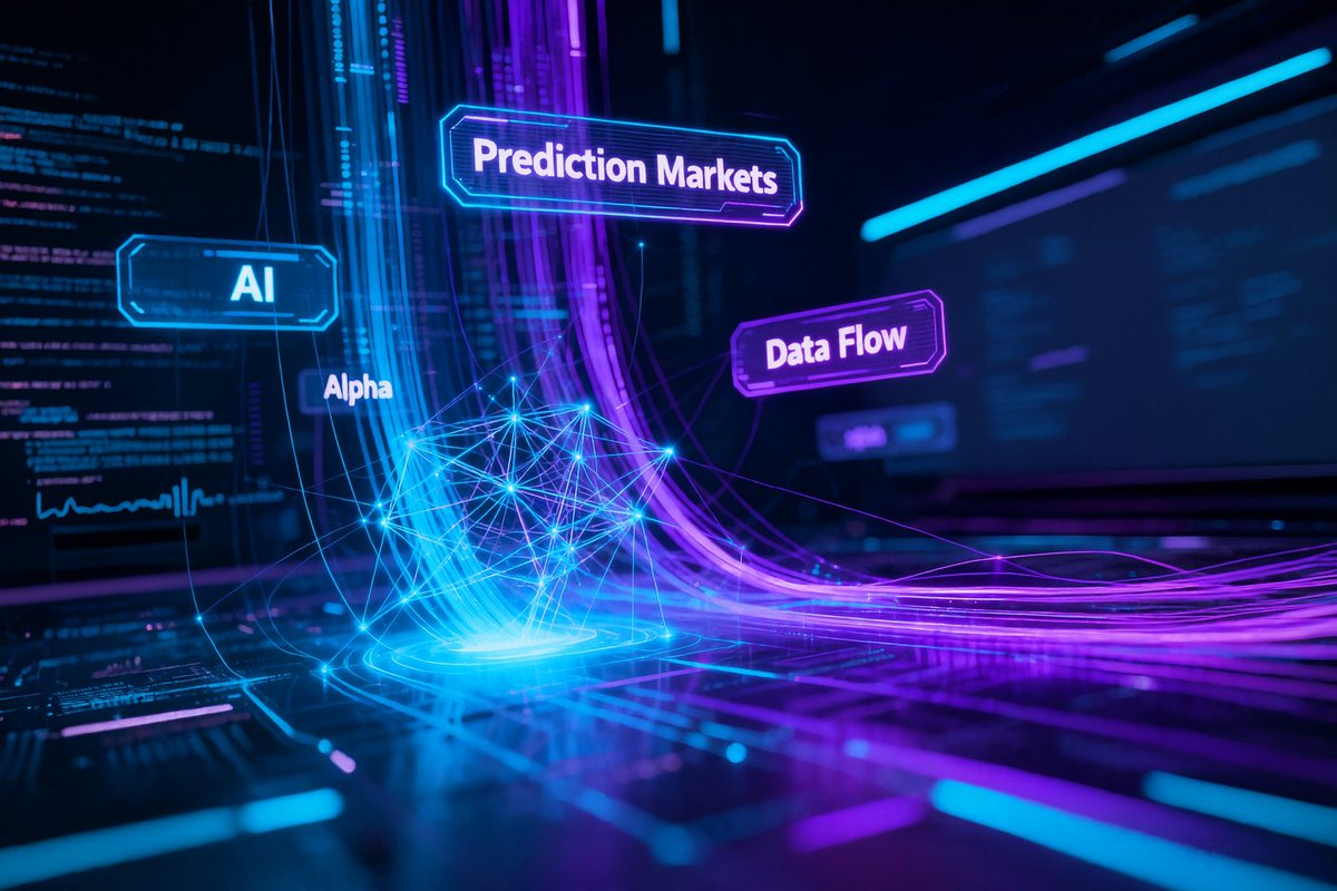 alphapro_club's tweet image. #AI is reshaping #PredictionMarkets from reactive systems into proactive truth engines. Models now anticipate data flow before humans act, detecting subtle shifts others miss. 

In markets driven by information, speed isn’t just an advantage — it’s alpha.