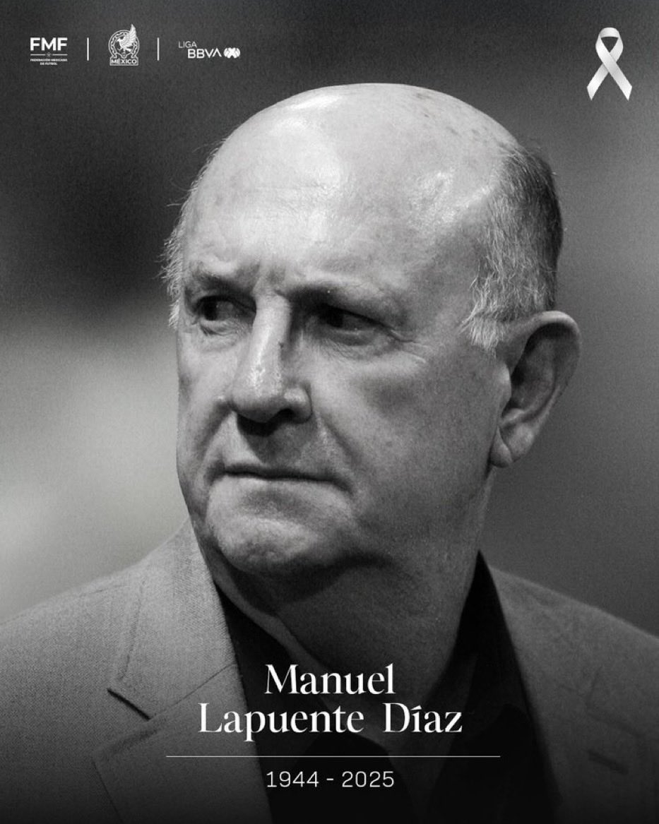 Día triste para el futbol mexicano QEPD