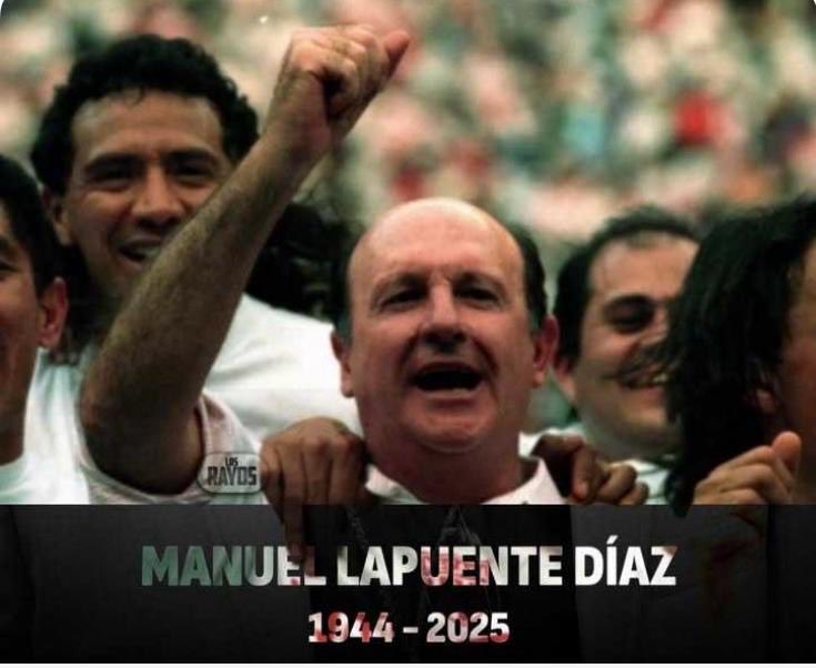 picasbecerril's tweet photo. Gracias por ser maestro, padre y amigo. 
Hoy dejas un gran vacío en el fútbol, en mí y en mi familia. 
Deseo que estés gozando de la gloria eterna querido ‘Manolo’. 

Envío un fuerte abrazo a su linda familia lleno de una pronta aceptación. 

VUELA ALTO MANOLO LAPUENTE🕊️ https://t.co/dM2lLYzfXh