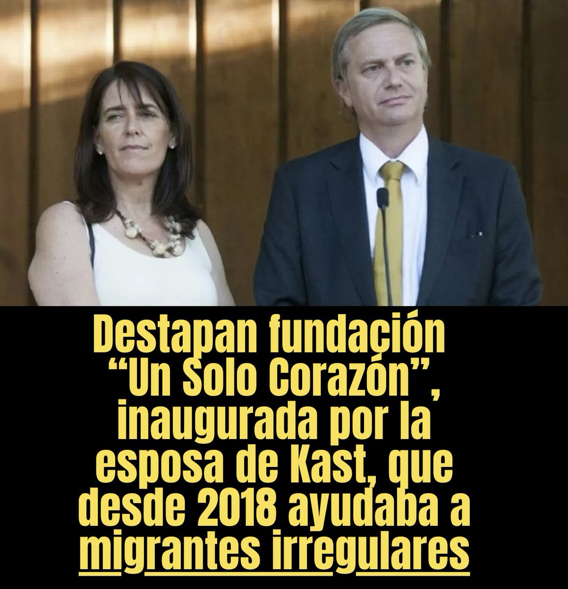 Radar_C_L's tweet photo. Escándalo: María Pía Adriasola (esposa de Kast), ofrecía asesoría a migrantes irregulares https://t.co/Kj3BEpG1re