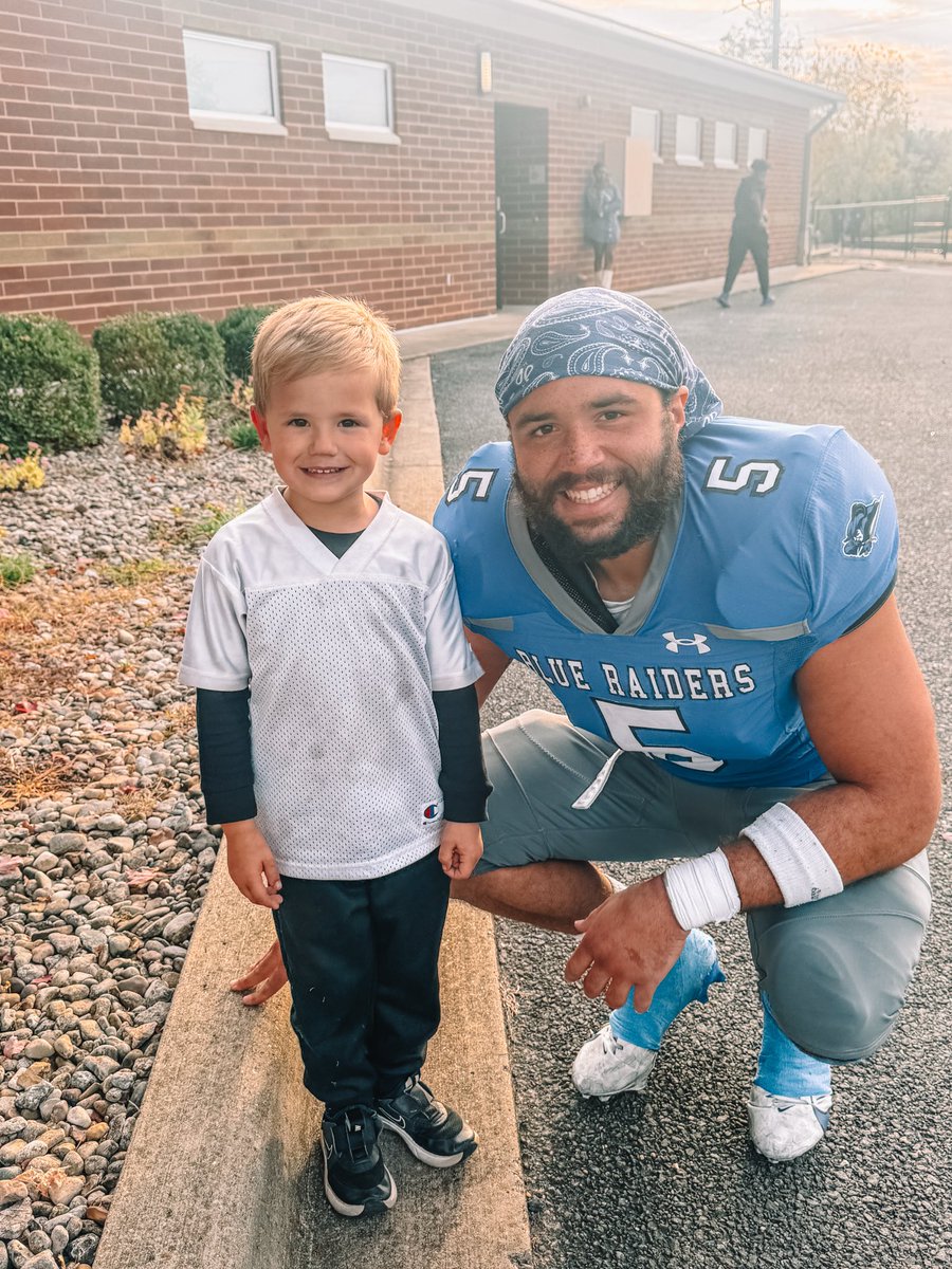 “What do you want to be when you grow up?”
“A linebacker like Cam” 💙