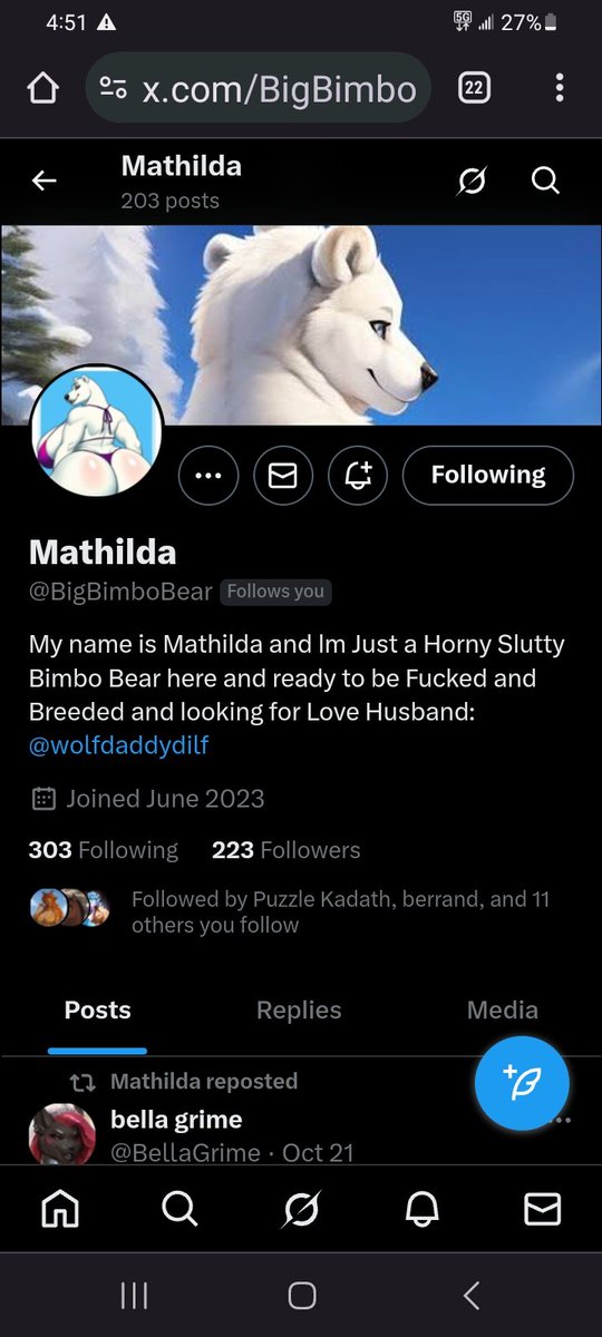 LeaderOfACrew's tweet photo. Seriously i fucking barely came back from vacation then I see my own mate @BigBimboBear left me for a new husband and its him the one in the second pic how could she do this to me she broke my heart can you all please block both of them https://t.co/rAM5wmeKR5
