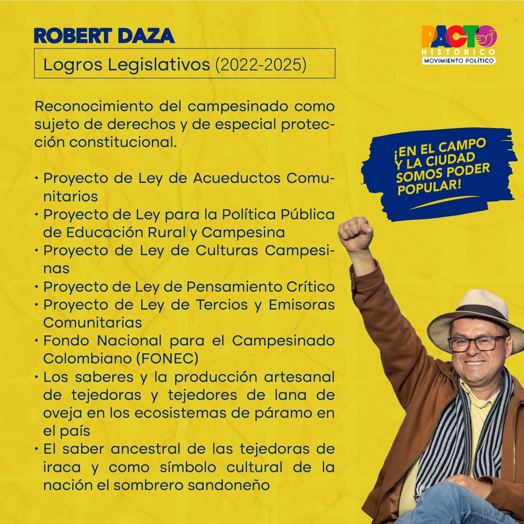 RobertDazaG's tweet photo. 🌱 Soy Robert Daza Guevara, hijo del departamento de #Nariño y llevo más de 30 años defendiendo el agua, la naturaleza y los derechos de las comunidades campesinas. https://t.co/av7gn5ybZk