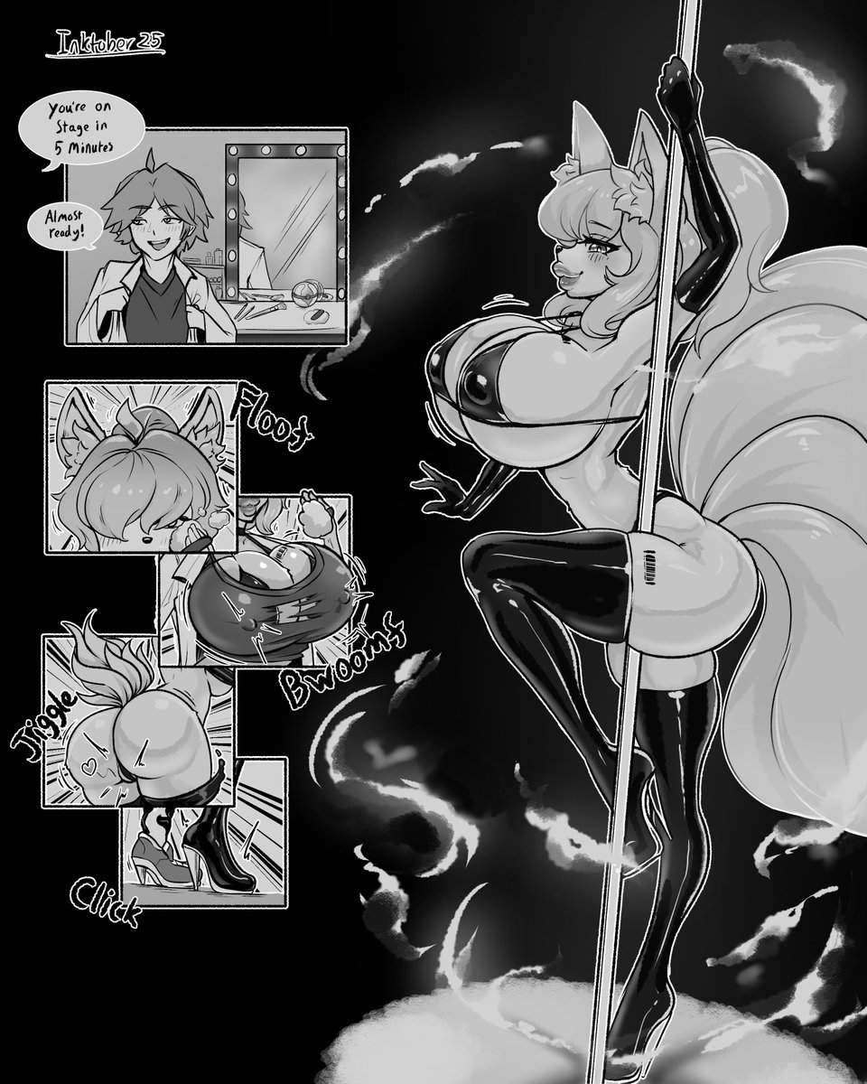 BimboAudino's tweet photo. She might perform a firespin~ https://t.co/9HmXNLTUnM